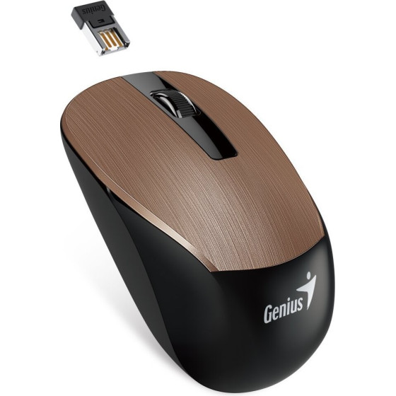 Genius NX-7015/ 1600 dpi/ Blue-Eye senzor/ wireless/ Rosy Brown - (31030019403)