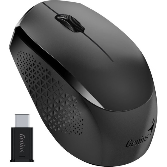 Genius NX-8000S Type-C/ 1200 dpi/ USB-C/ wireless/ silent/ Black - (31030035400)
