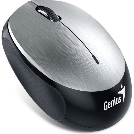 Genius NX-9000BT/ Bluetooth 4.0/ 1200 dpi/ bezdratova/ Dobijeci baterie/ Stribrna - (31030009408)
