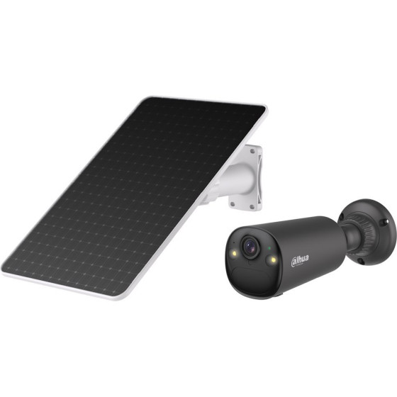 Dahua Ip camera KIT/BF4CA-4G/ Bullet/ 4G/ 4Mpix/ Objektiv 2,1mm/ H.265/ Kryti IP66/ Ir Az 20m + 8W Solarni Panel (cerny) - (KIT/BF4CA-4G-0210B-XL/M0508)