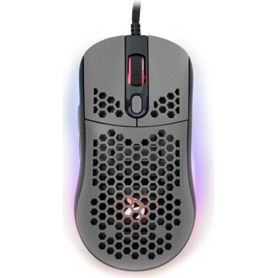Arozzi Gaming Mouse Favo Ultra Light Black-Grey/ wired/ 16.000 dpi/ USB/ 7 buttons/ RGB/ Blackgrey - (AZ-FAVO-BKGY)