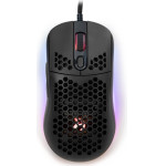 Arozzi Gaming Mouse Favo Ultra Light Black/ wired/ 16.000 dpi/ USB/ 7 buttons/ RGB/ Black - (AZ-FAVO-BK)