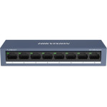 Hikvision Switch DS-3E0108-O/ 8x port/ 10/100/1000MBps RJ45 porty/ 1.6 Gbps/ Napajeni 5 Vdc (1A) - (301802493)