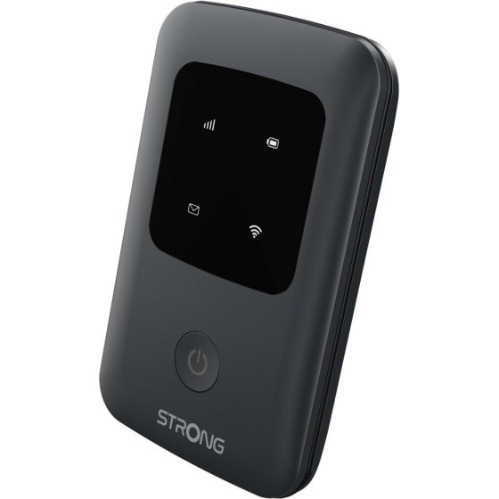 Strong 4G Mifi 150C/ Wi-Fi Standard 802.11 b/g/n/ 150 Mbit/s/ 2,4GHz/ 1x Sim slot/ 1x USB-C/ 1x Micro Sd slot/ Cerny - (4GMIFI150C)
