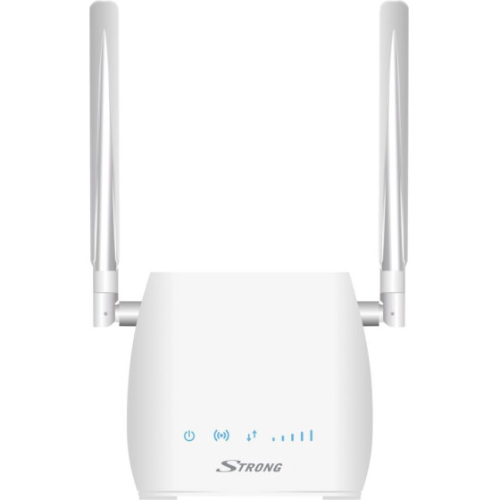 Strong 4G Lte Router 300M/ Wi-Fi Standard 802.11b/g/n/ 300 Mbit/s/ 2,4GHz/ 1x LAN/ USB/ Sim slot/ 2 Odnimatelne Anteny - (4GROUTER300M)