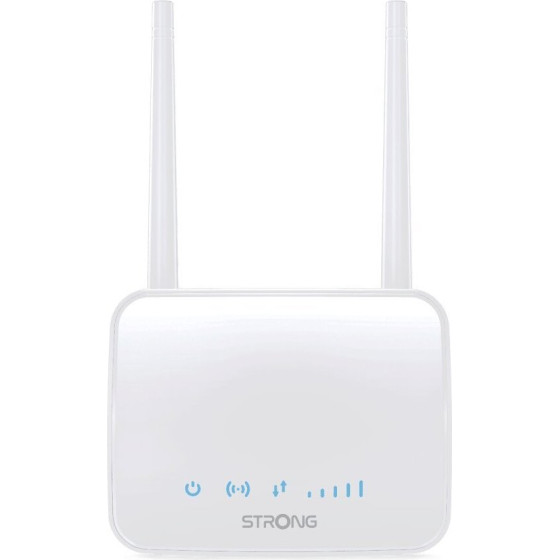 Strong 4G Lte Router 350M/ Wi-Fi Standard 802.11b/g/n/ 300 Mbit/s/ 2,4GHz/ 1x LAN/ 1x Sim slot/ 2 Odnimatelne Anteny - (4GROUTER350M)