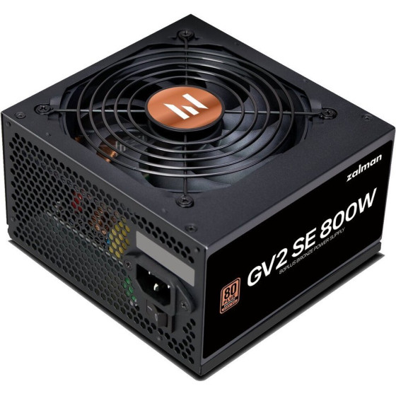 Zalman ����������� 800W Atx / akt. Pfc / 120mm Ventilator / 80PLus - (ZM800-GV2SE)