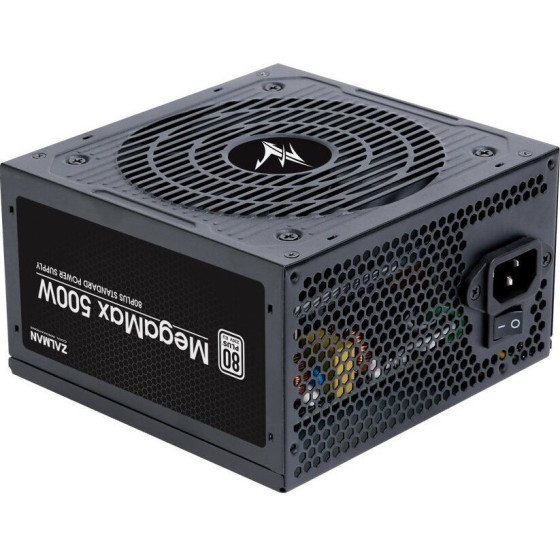 Zalman ����������� Megamax 500W Atx / akt. Pfc / 120mm Ventilator / 80PLus - (ZM500-TXII)