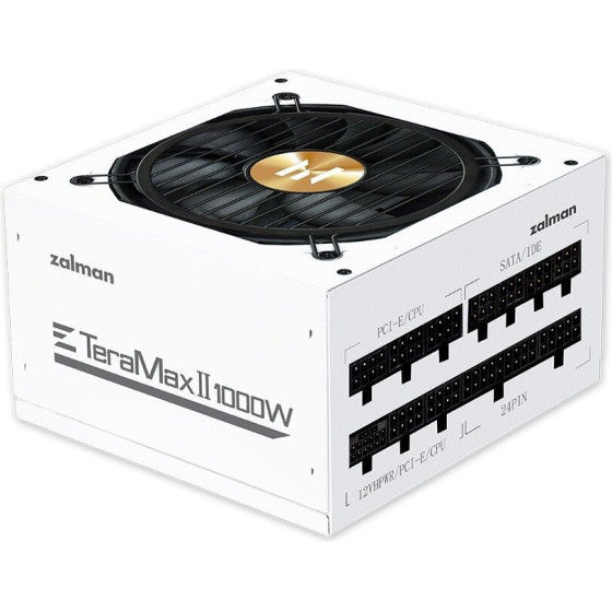 Zalman ����������� ZM1000-TMX2 WH/ 1000W / ATX3.0 / Active Pfc / Modularni / 80 Plus Gold / Bily - (ZM1000-TMX2 WH)