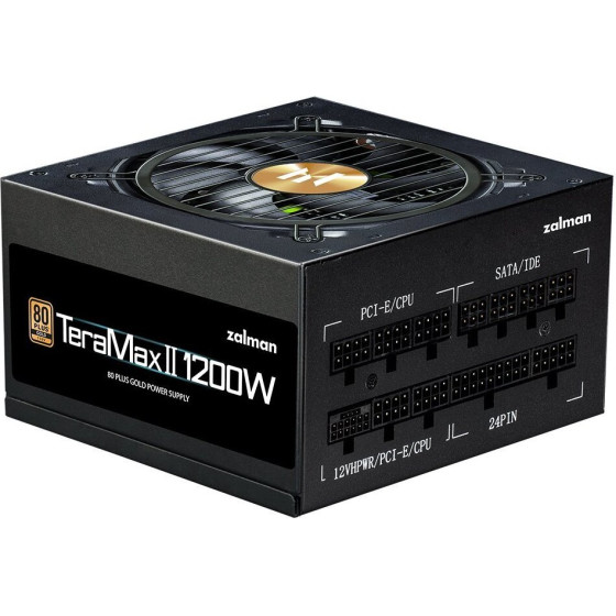 Zalman ����������� ZM1200-TMX2/ 1200W / ATX3.0 / Active Pfc / Modularni / 80 Plus Gold - (ZM1200-TMX2)