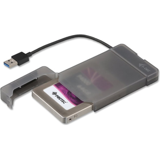 I-TEC external box pro HDD ADVANCE MySafe Easy/ 2,5'' SATA/ SSD/ USB 3.0/ cerny - (MYSAFEU313)