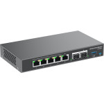 Grandstream all-in-one VPN router, NGFW, PoE switch a IP PBX - (GCC6010)