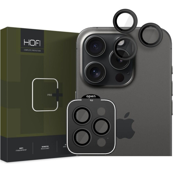 Hofi Camera Cover Camring PRO+ Iphone 15 Pro / 15 Pro Max BLACK