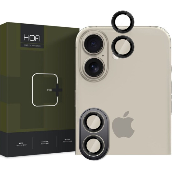 Hofi Camera Cover Camring PRO+ Iphone 16 / 16 Plus / 17 BLACK