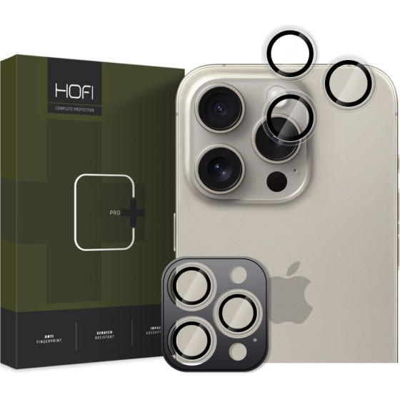 Hofi Camera Cover Camring PRO+ Iphone 16 Pro / 16 Pro Max / 17 Pro / Max CLEAR