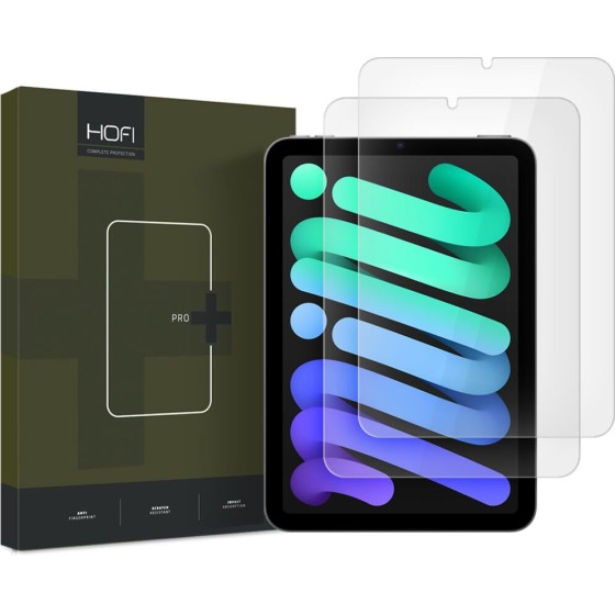 Hofi Tempered Glass Glass PRO+ 2-Pack Ipad Mini 8.3'' 6 / 7 / 2021-2024 CLEAR