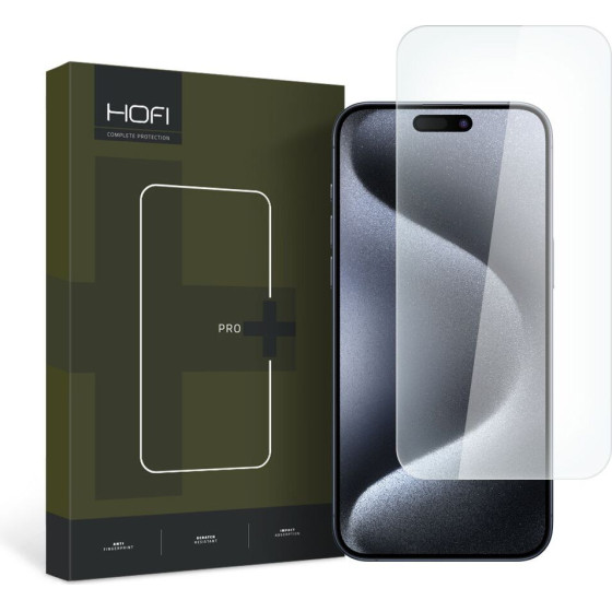 Hofi Tempered Glass Glass PRO+ Iphone 15 CLEAR