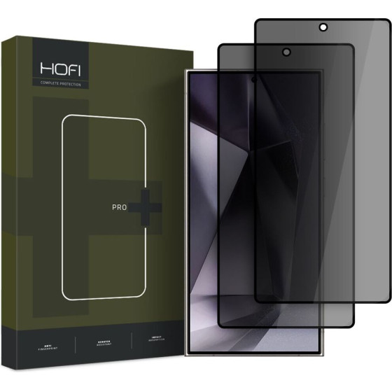 Hofi Privacy Anti Spy Glass PRO+ 2-Pack Galaxy S25 Ultra PRIVACY