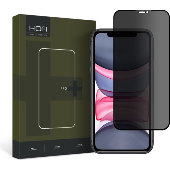 Hofi Privacy Anti Spy Glass PRO+ Iphone 11 / Xr PRIVACY