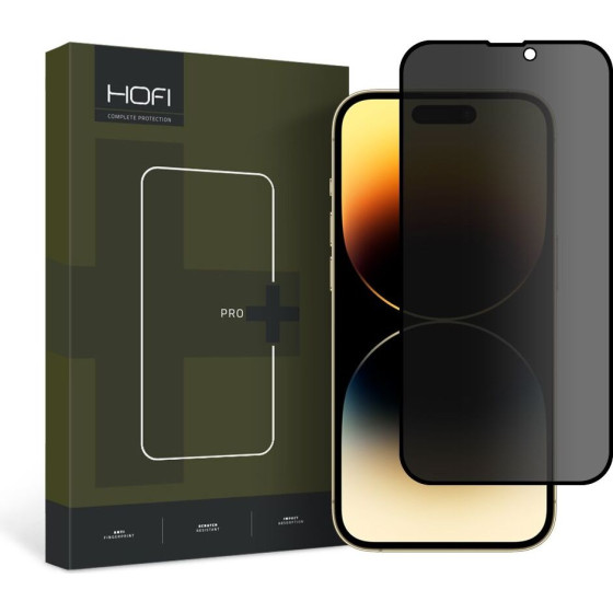 Hofi Privacy Anti Spy Glass PRO+ Iphone 15 PRIVACY
