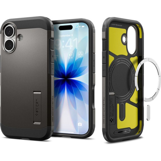 Spigen Tough Armor ''T'' Mag Magsafe Iphone 17 Gunmetal - (ACS10392)