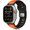 Tech-Protect Iconband Line Apple Watch 8 / 9 / 10 / 11 / Se / Ultra (44 / 45 / 46 / 49 MM) BLACK/ORANGE