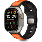 Tech-Protect Iconband Line Apple Watch 8 / 9 / 10 / 11 / Se / Ultra (44 / 45 / 46 / 49 MM) BLACK/ORANGE