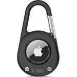 Tech-Protect Slidelock Carabiner Keychain Apple Airtag 1 / 2 BLACK