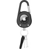 Tech-Protect Slidelock Carabiner Keychain Apple Airtag 1 / 2 BLACK