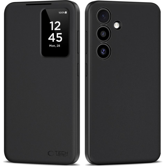 Tech-Protect Smart Wallet Galaxy S25 Fe Matte BLACK
