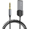 Tech-Protect Ultraboost Bluetooth Aux Audio Adapter Cable GREY