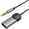 Tech-Protect Ultraboost Bluetooth Aux Audio Adapter Cable GREY