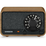 Sangean WR-8 Vintage Walnut AM/FM/Bluetooth Wooden Cabinet Radio - (A500545)