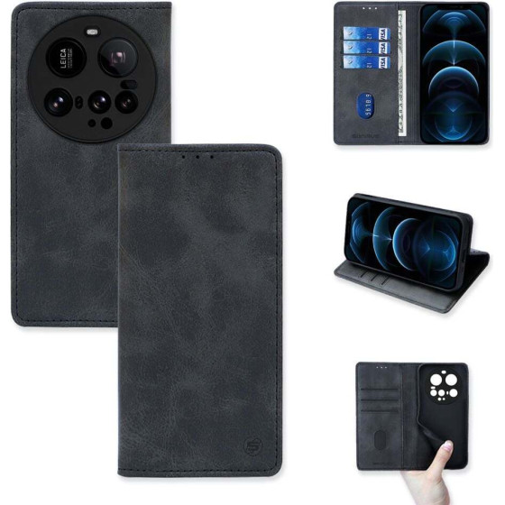 Sonique ���� ��������� Vintage Magnet Wallet Xiaomi Xiaomi 15 Ultra 5G �����