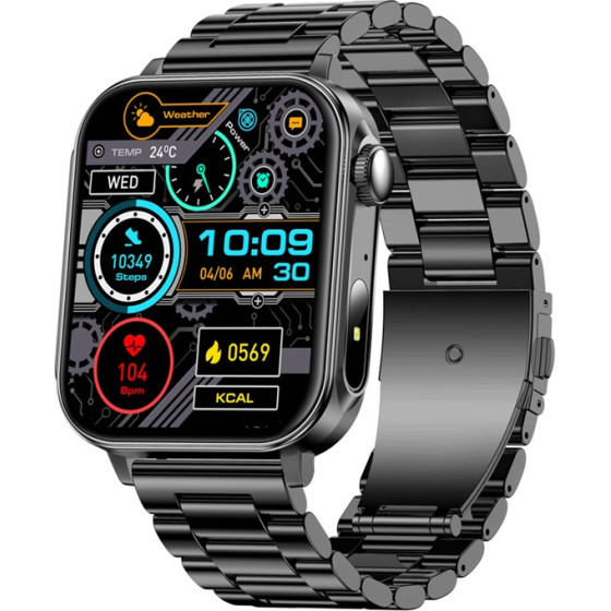 COLMi P80 smartwatch (�������� �����) - (P80 Steel Black)