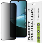 Techsuit - 111D Privacy Full Glue - Xiaomi Redmi 15C 4G / Redmi 15C 5G - Black