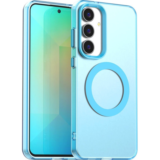 Techsuit - Candycase Magsafe - Samsung Galaxy S25 Fe - Blue
