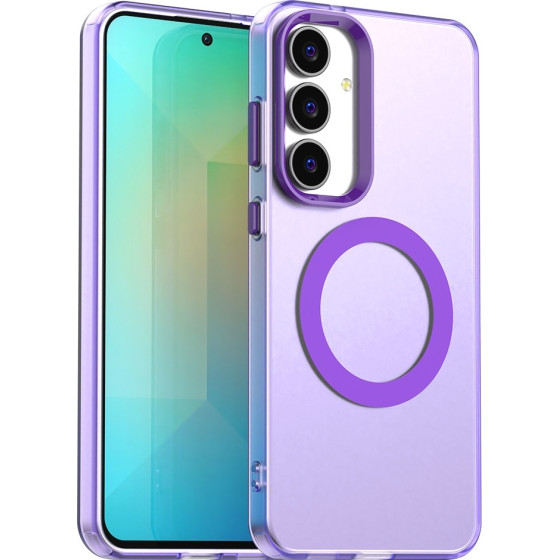 Techsuit - Candycase Magsafe - Samsung Galaxy S25 Fe - Purple