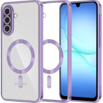 Techsuit - Luxury Crystal Magsafe - Samsung Galaxy A17 5G / A17 4G - Light Purple