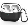 Techsuit - Silicone Case - For Airpods Pro 3, Smooth Ultrathin Material - Black