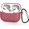 Techsuit - Silicone Case - For Airpods Pro 3, Smooth Ultrathin Material - Bordeaux