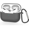 Techsuit - Silicone Case - For Airpods Pro 3, Smooth Ultrathin Material - Gray