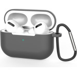 Techsuit - Silicone Case - For Airpods Pro 3, Smooth Ultrathin Material - Gray