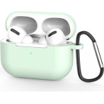 Techsuit - Silicone Case - For Airpods Pro 3, Smooth Ultrathin Material - Mint Green