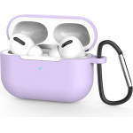 Techsuit - Silicone Case - For Airpods Pro 3, Smooth Ultrathin Material - Purple