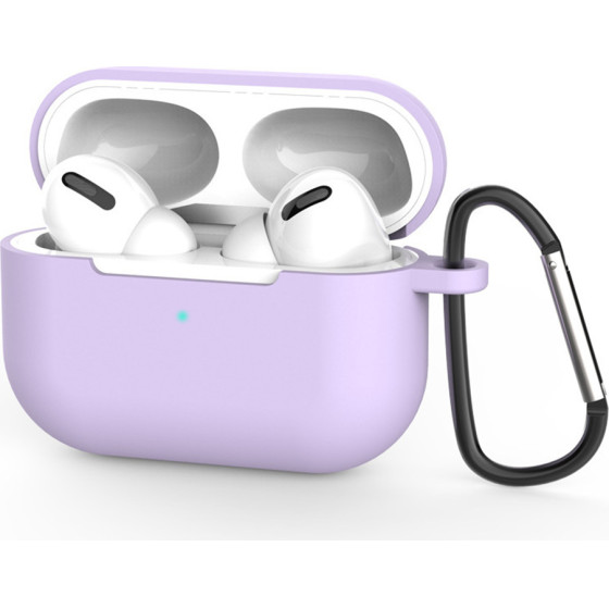 Techsuit - Silicone Case - For Airpods Pro 3, Smooth Ultrathin Material - Purple
