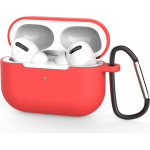 Techsuit - Silicone Case - For Airpods Pro 3, Smooth Ultrathin Material - Red