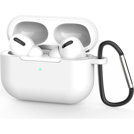 Techsuit - Silicone Case - For Airpods Pro 3, Smooth Ultrathin Material - White