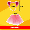 Kruzzel Kitten Costume - Pink 4-Piece 26517 - (18504-0)