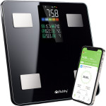 Ruhhy LCD bathroom scale - analytical black 20675 - (18492-0)